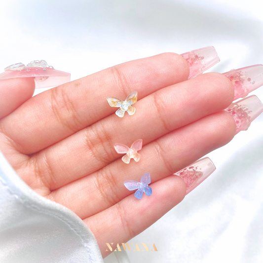 Colourful Butterfly Studs (์ฝ๋กํธ ํฅํ
ฆ๋ผ์ด)