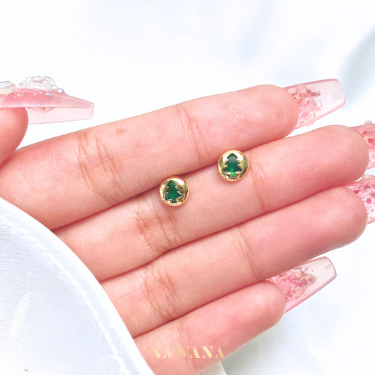 Lucky Tree Studs (뤀키 나무)