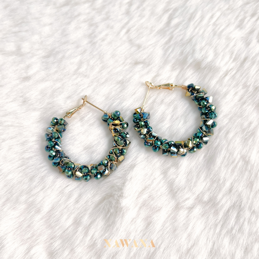 Christmas Wreath Hoops (크리스마스 씨레앝)