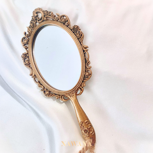 Coquette Handheld Mirror