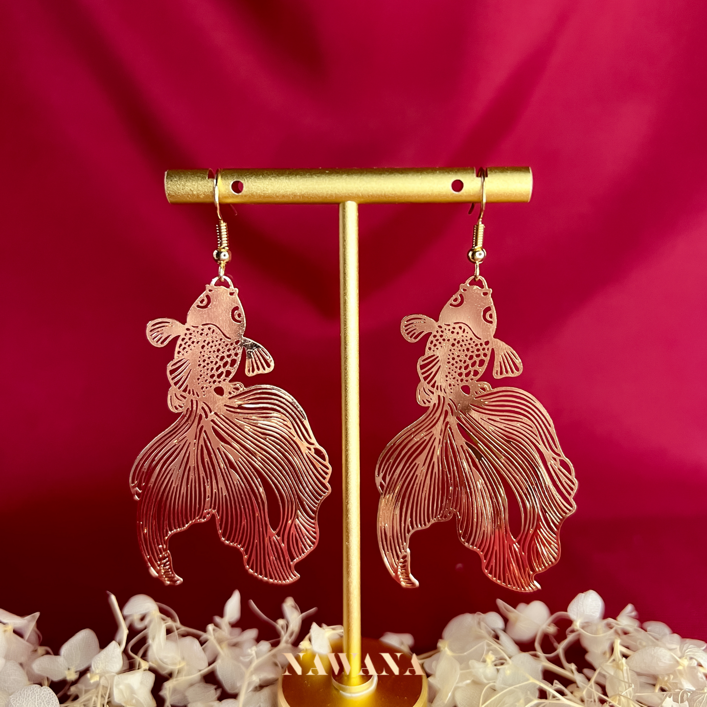 Koi & Goldfish Mismatch Earring (코이와 금붕어)
