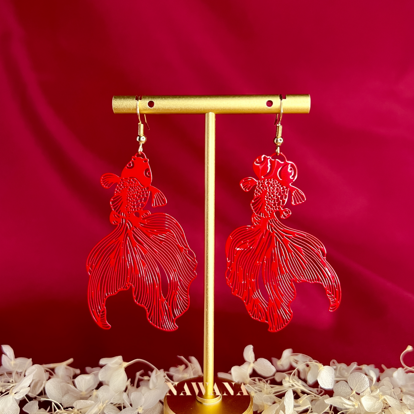 Koi & Goldfish Mismatch Earring (코이와 금붕어)