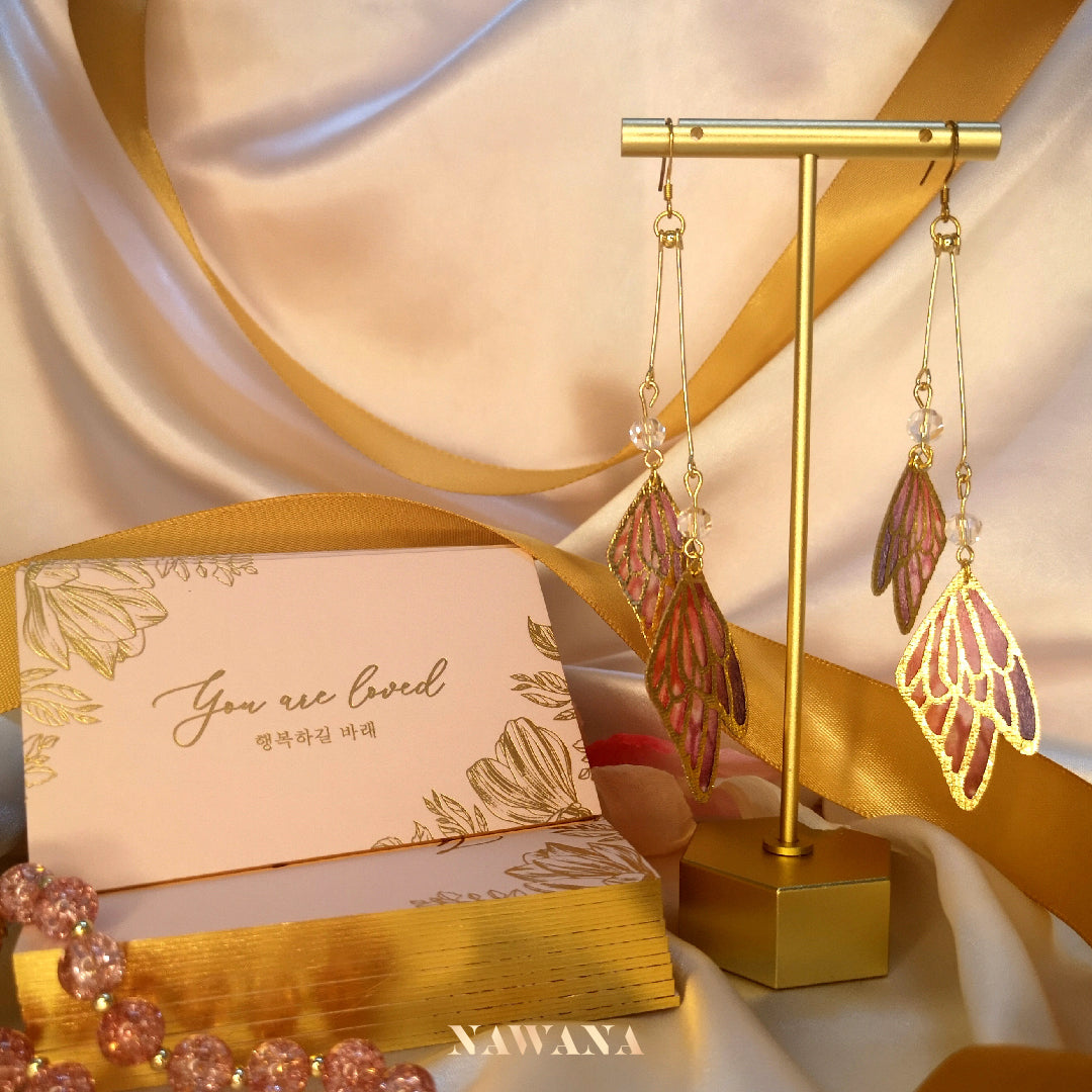 Fairy Wing Earrings (요정 날개)