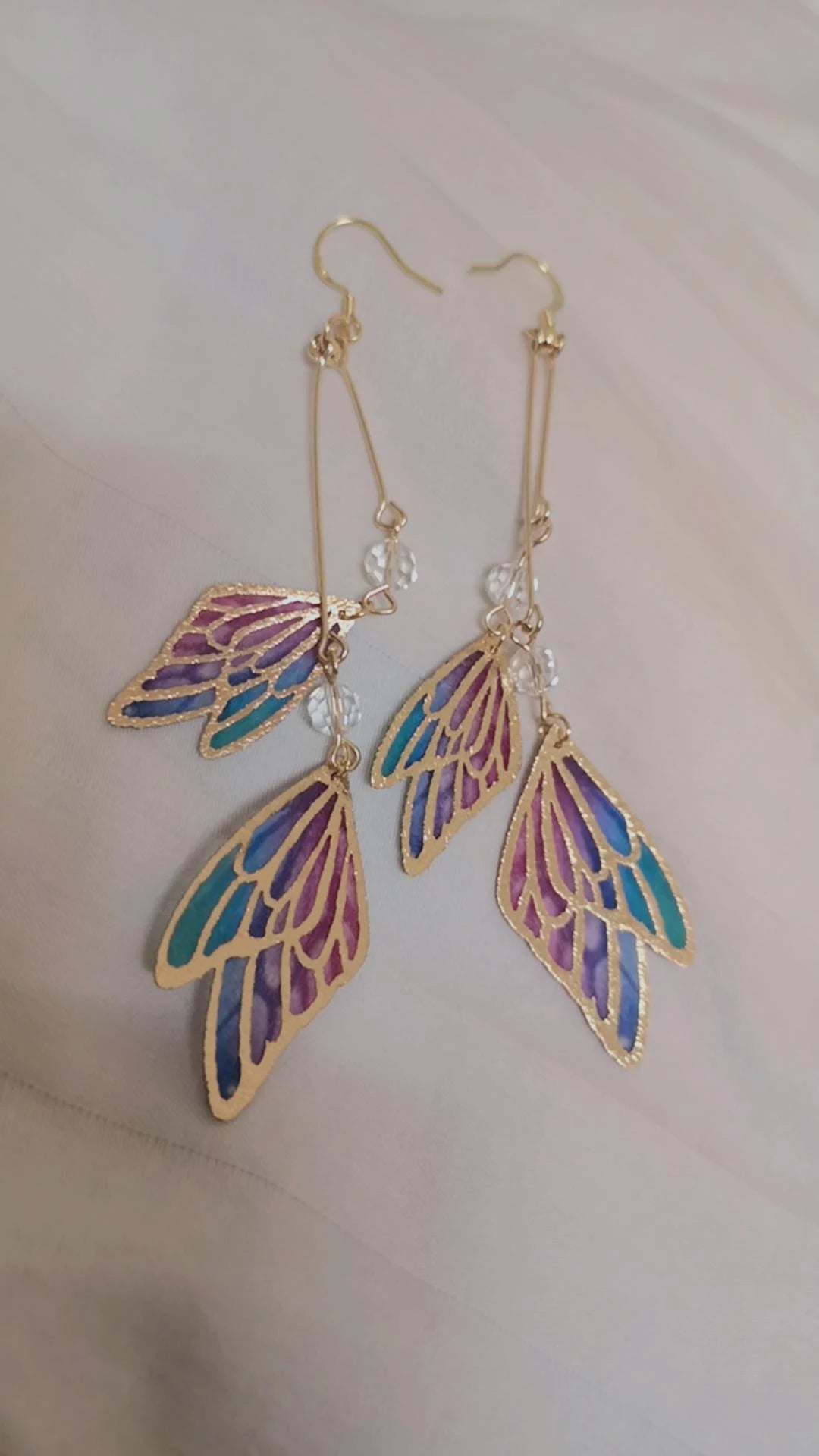 Fairy Wing Earrings (요정 날개)