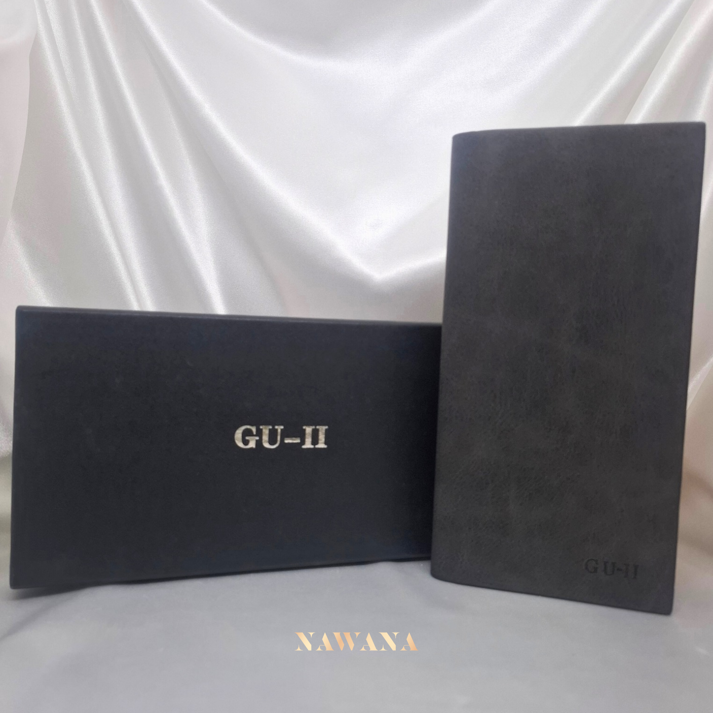 Dark Grey Long Wallet