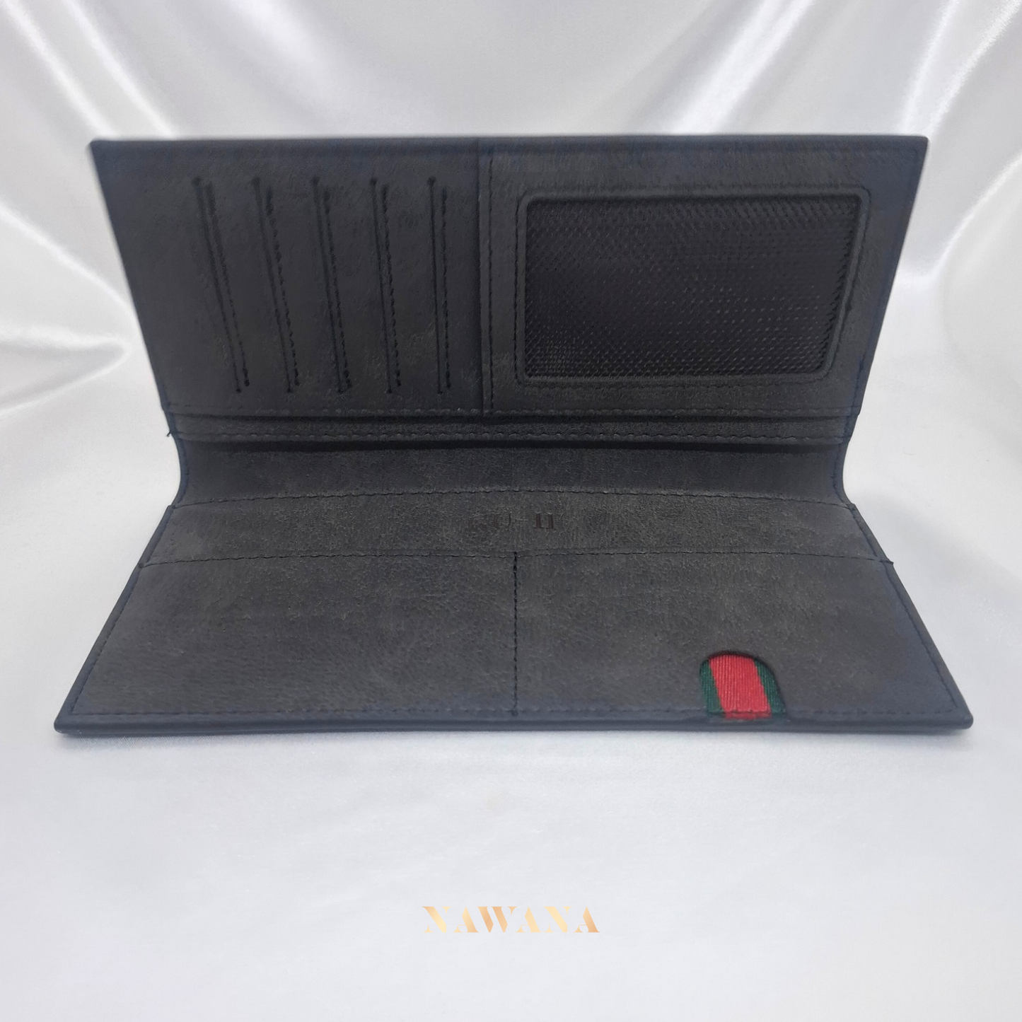 Dark Grey Long Wallet