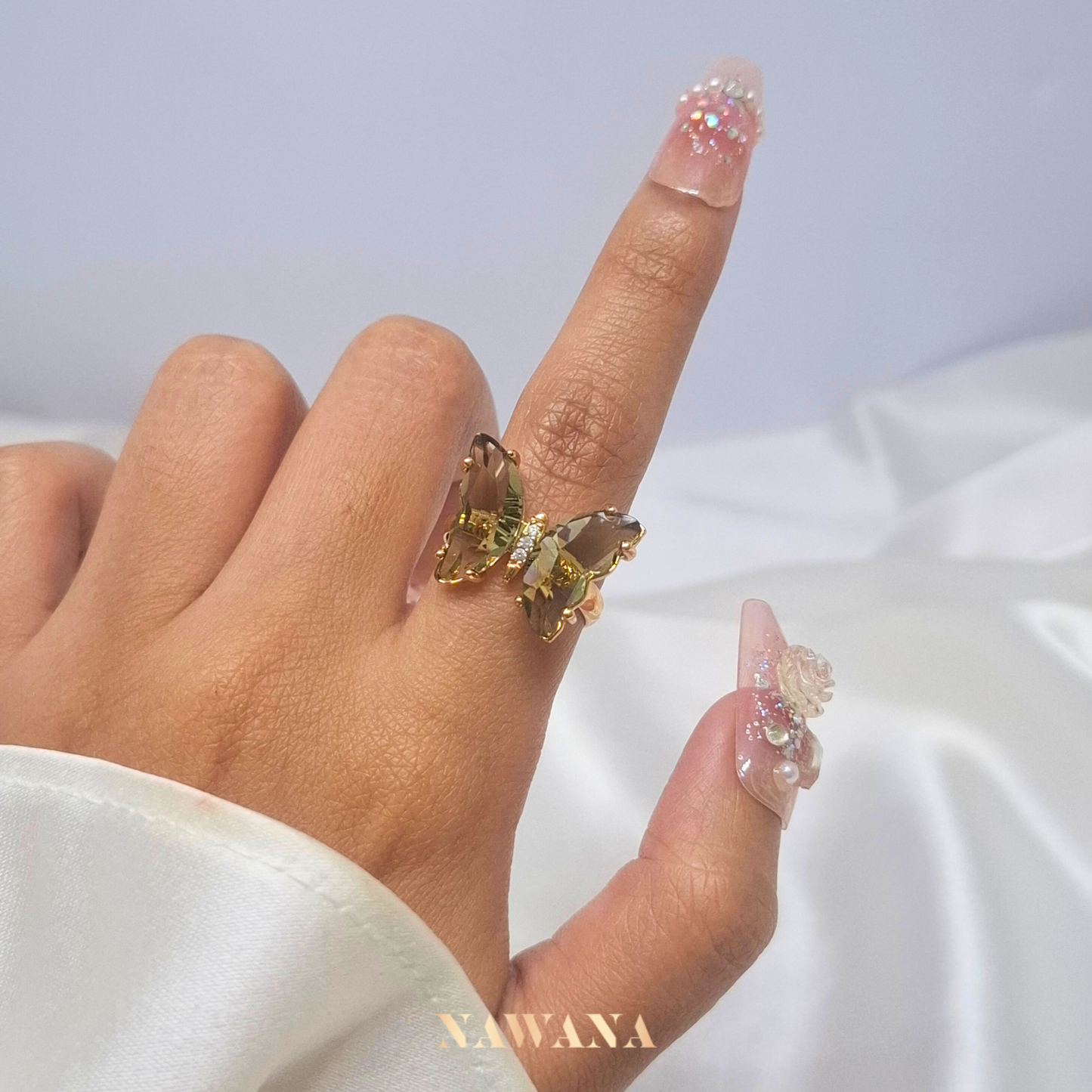 Xylia Butterfly Rings