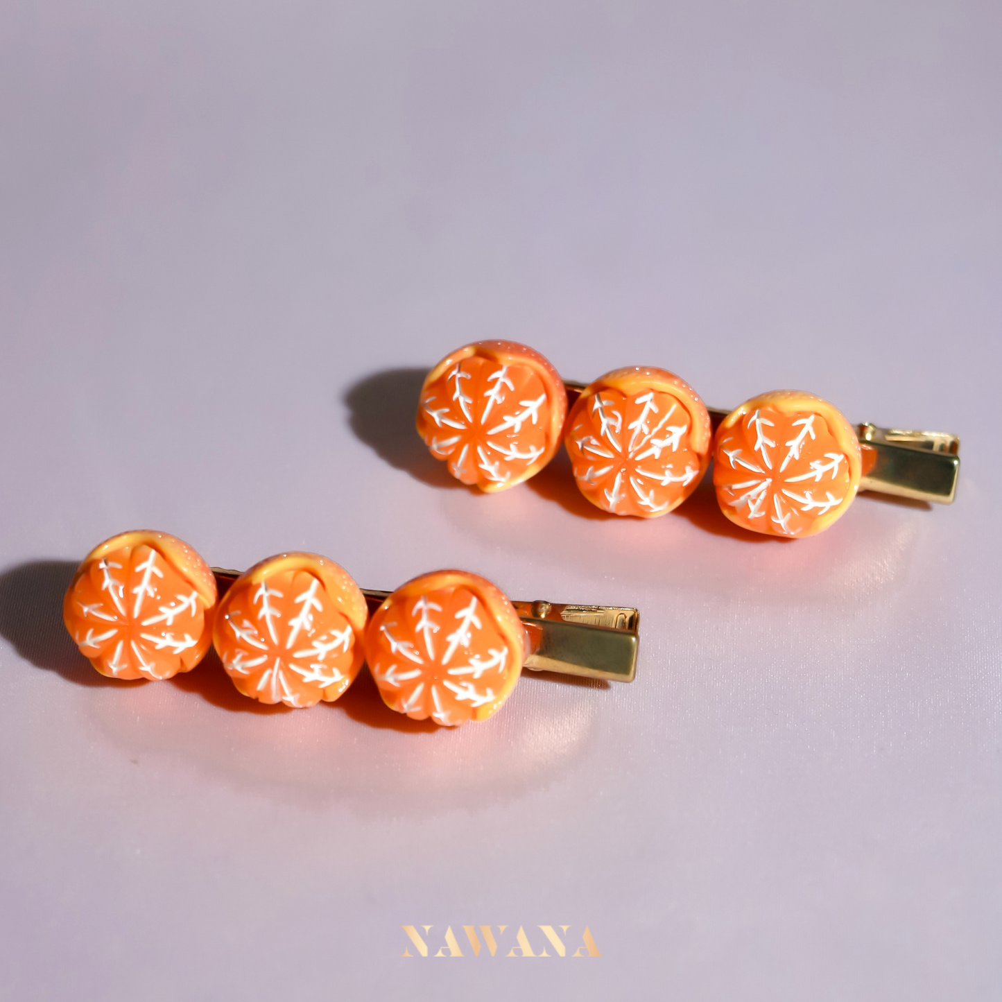 Mandarin Orange Hair Clip (만다린 오랑에)