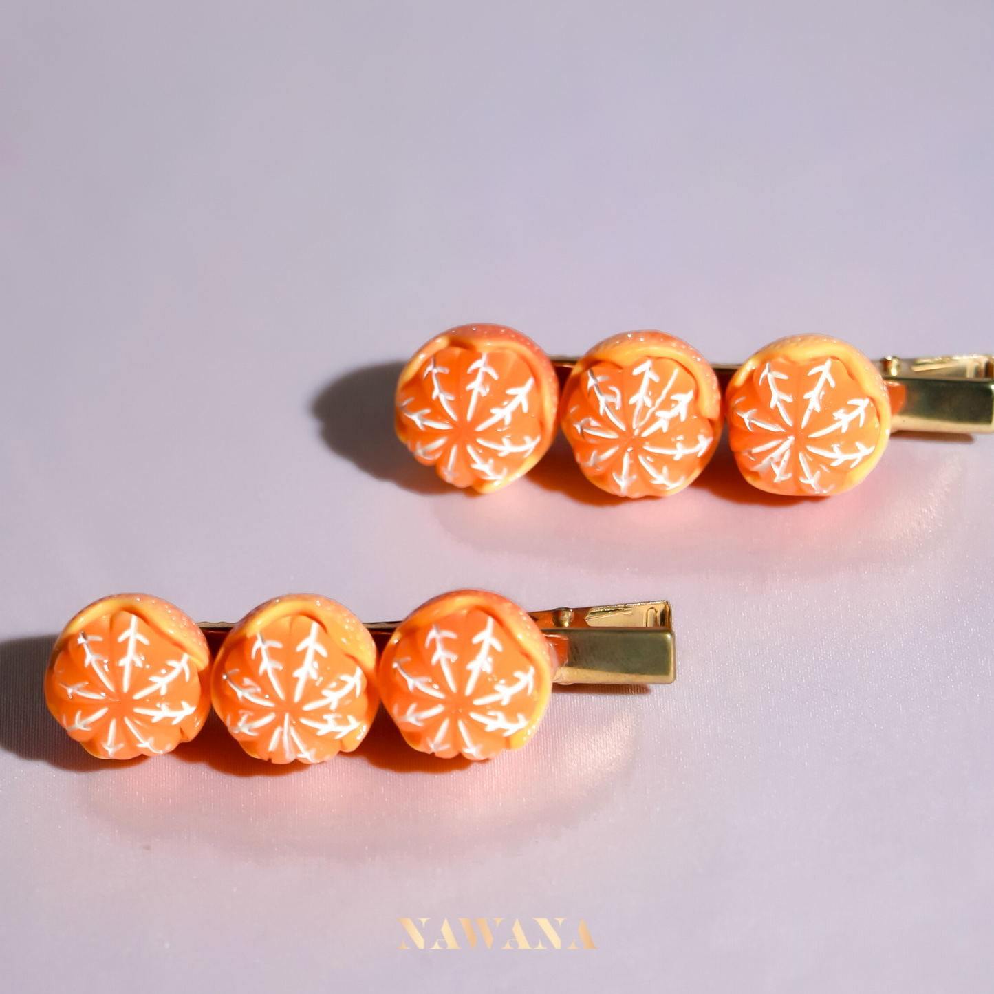 Mandarin Orange Hair Clip (만다린 오랑에)