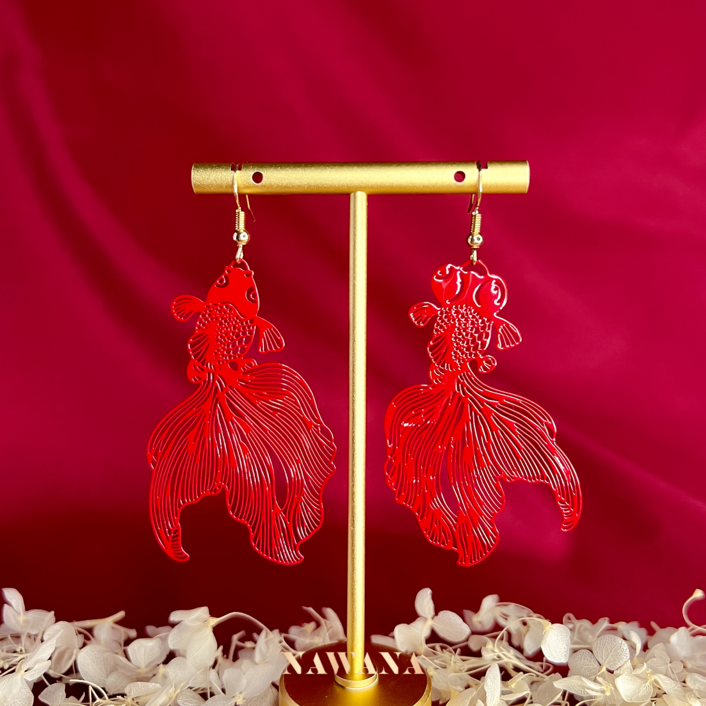 Koi & Goldfish Mismatch Earring  (코이와 금붕어)