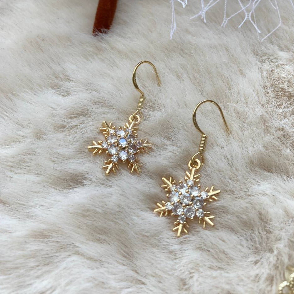 Snow Flake Earrings